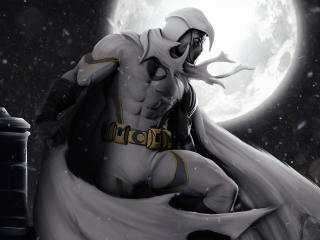 Moon Knight Superhero Digital Art wallpaper