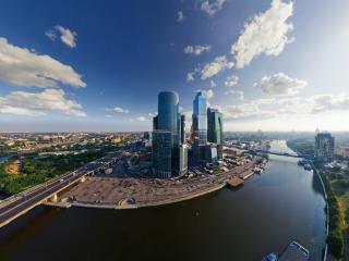 moscow city, moscow, buildings Wallpaper