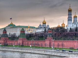 moscow, kremlin, kremlin wall Wallpaper