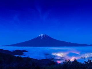 Mount Fuji Beautiful Shot Wallpaper