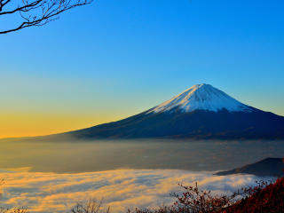 Mount Fuji Sunrise Wallpaper