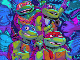 Mutant Mayhem 4k Teenage Mutant Ninja Turtles Movie wallpaper
