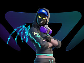 Mystify Fortnite Outfit wallpaper