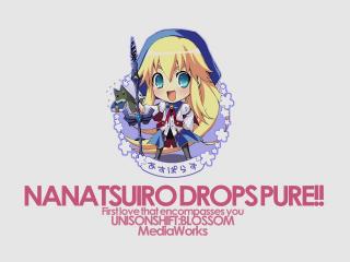 nanatsuiro drops, yuuki nona, girl wallpaper