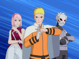 Naruto Team x Fortnite HD wallpaper