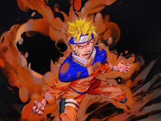 Naruto Uzumaki Illustration 2023 Wallpaper