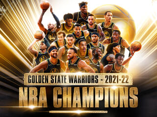 NBA Golden State Warriors 2022 Champions wallpaper