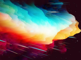 Nebula Abstract wallpaper