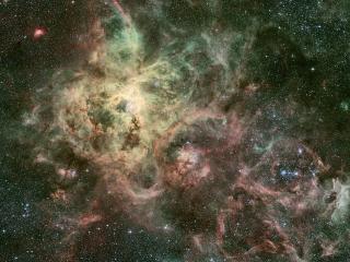 nebula, galaxy, stars wallpaper