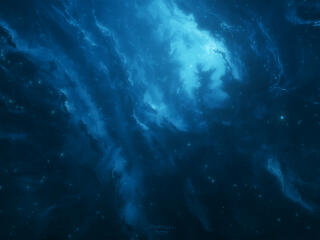 Nebula HD Digital Space Frozen Fire wallpaper