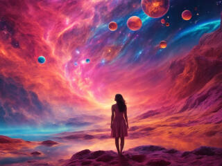 Nebula Outer Space 2K Adventure Wallpaper