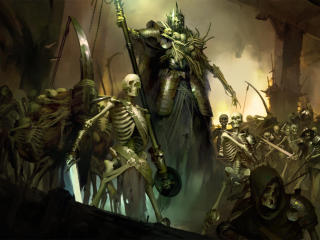 Necromancer Diablo 4 wallpaper