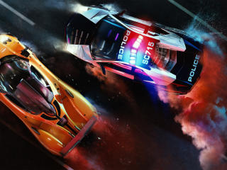Need for Speed Hot Pursuit Police Chase wallpaper