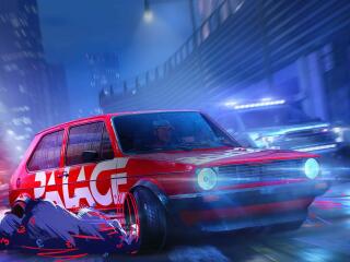 Need for Speed Unbound HD Red Car wallpaper