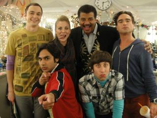 neil degrasse tyson, the big bang theory, main characters wallpaper
