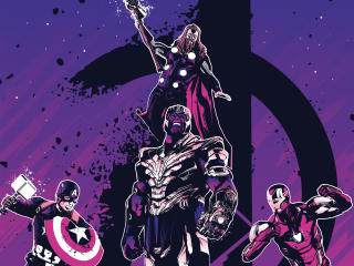 New Avengers Endgame 4K wallpaper
