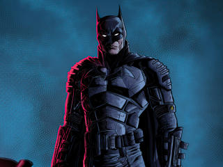 New Batman Illustration 2020 wallpaper