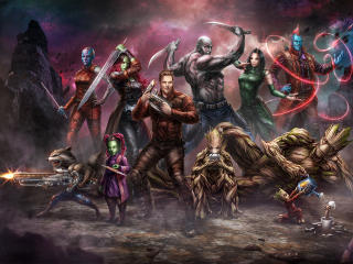 New Guardians Of Galaxy wallpaper