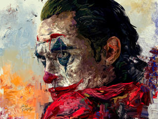 New Joaquin Phoenix Joker Art wallpaper