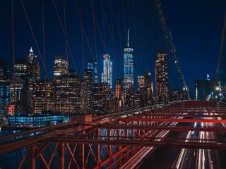 new york, brooklyn, bridge wallpaper