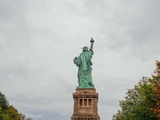 new york, statue of liberty, sculpture Wallpaper