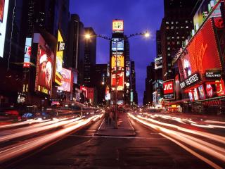 new york, times square, night city wallpaper
