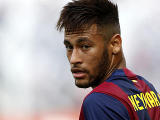 neymar, barcelona, football player wallpaper