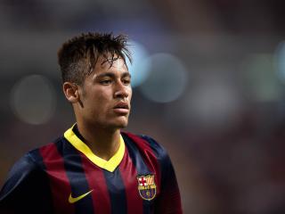 neymar, brazilian footballer, barcelona wallpaper