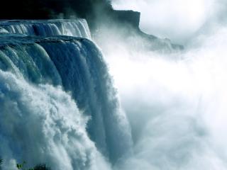 niagara, waterfall, splashing wallpaper