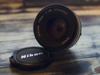 nikon, lens, focus Wallpaper