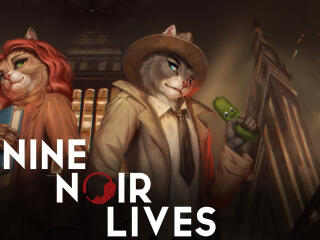 Nine Noir Lives HD wallpaper