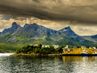 norway bay, fjord, marina wallpaper