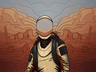 Occupy Mars The Game HD Astronaut wallpaper