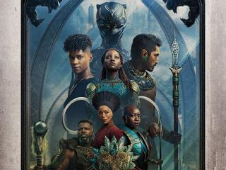 Official Black Panther Wakanda Forever 4K Poster wallpaper
