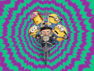 Official Minions The Rise Of Gru 4K Movie wallpaper