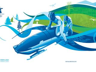 olympiad, bobsleigh, vancouver wallpaper