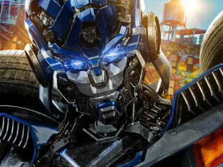Optimus Prime HD Transformers Rise of the Beasts wallpaper