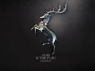 Ours Is The Fury Baratheon Game Of Thrones Wallpaper 01 wallpaper