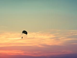 parasailing, paragliding, flying wallpaper