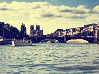 paris, france, river Wallpaper