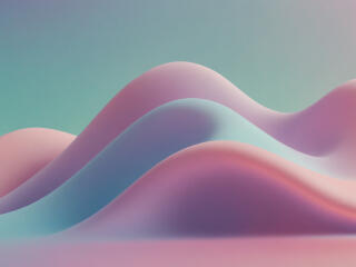 Pastel Waves 4K Windows 11 wallpaper