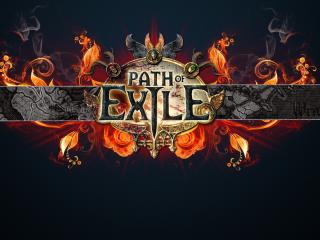 path of exile, game, logo Wallpaper