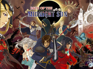 Path of the Midnight Sun HD Poster wallpaper