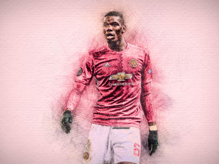 Paul Pogba FC Manchester United wallpaper