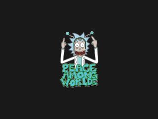 Peace Among Worlds Rick and Morty wallpaper