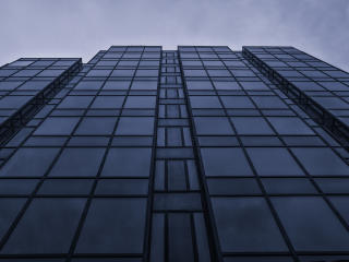 perspective, building, glass wallpaper