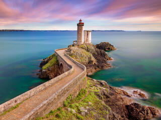 Petit Minou Lighthouse HD France wallpaper