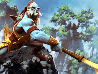 phantom lancer, dota 2, art wallpaper