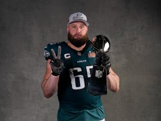Philadelphia Eagles Lane Johnson  Super Bowl LIX wallpaper