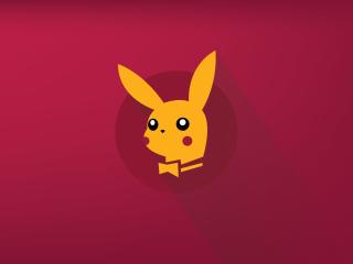 Pikachu Minimalist Pokémon wallpaper